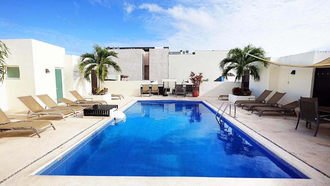 Meridian Downtown Apartments Playa del Carmen Exterior foto